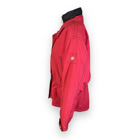 Boulder Gear Red Ski Jacket Women's Sz 10 ~ M 23 x 29" 3M Insulated Winter Coat - Picture 7 of 15